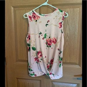Sleeveless tank